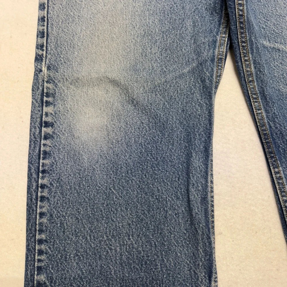 Levis‎ 505 Jeans Mens 42x30 Blue Denim Regular Fit Straight Leg Medium Wash Y2K